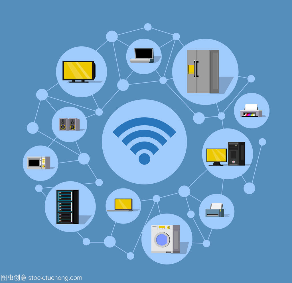 无线技术组网 现代网络技术的核心组成
